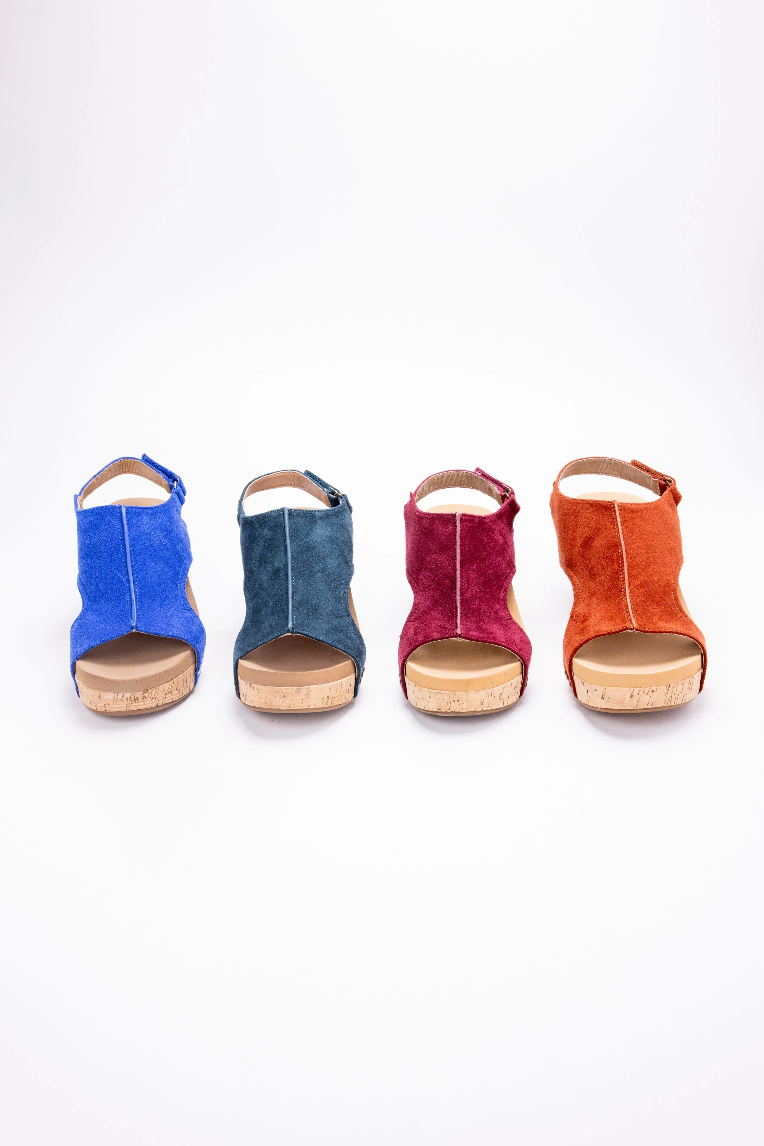 Corky's The Carley Women's Suede Wedge Sandal