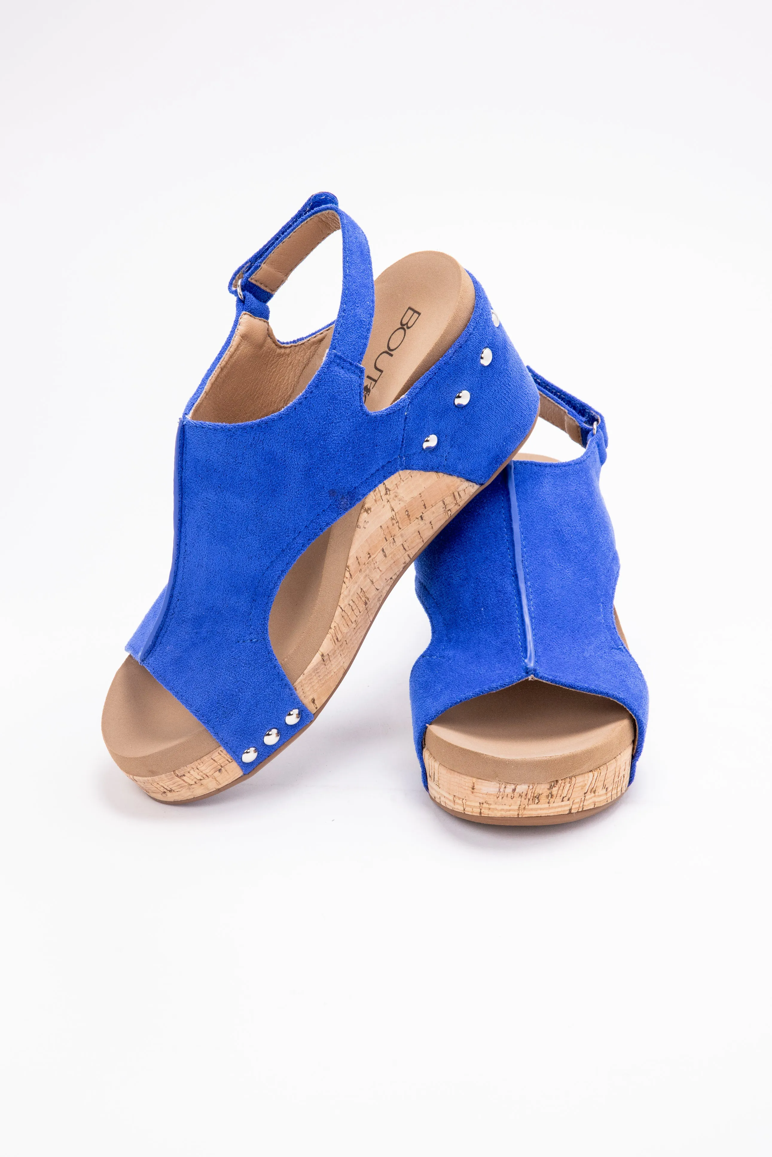 Corky's The Carley Women's Suede Wedge Sandal
