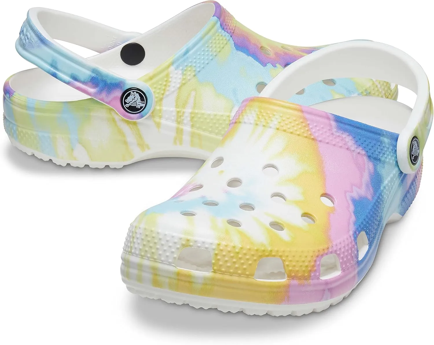Crocs Classic Solar Rainbow Clogs