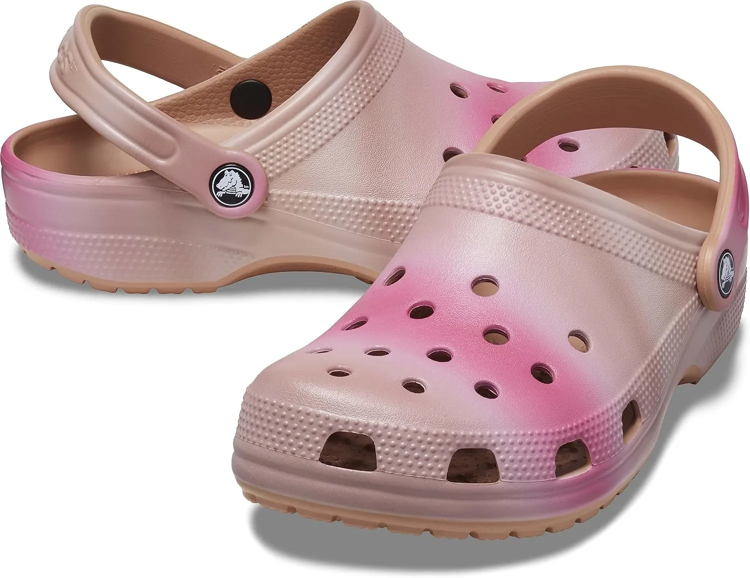 Crocs Classic Solar Rainbow Clogs