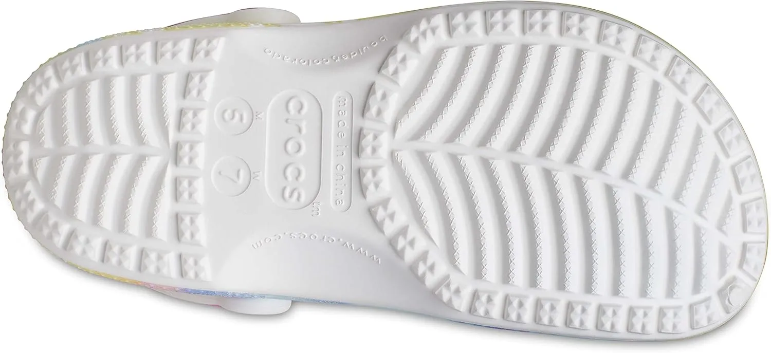 Crocs Classic Solar Rainbow Clogs