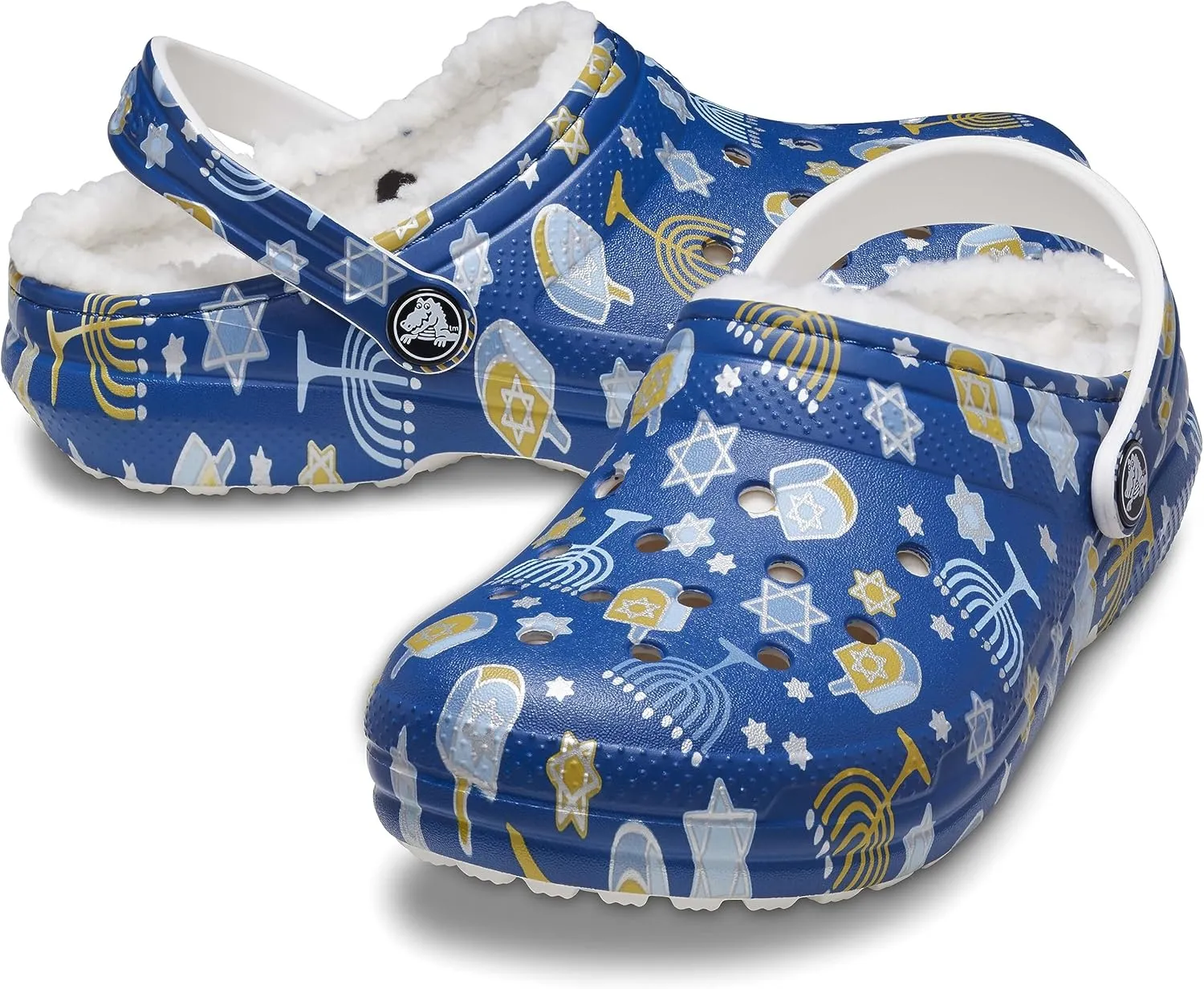 Crocs Kids Classic Holiday Lined Clogs