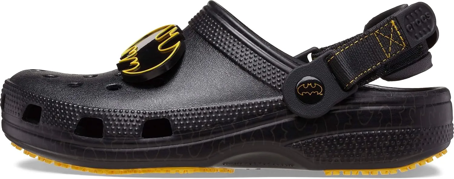 Crocs Unisex-Adult Classic Adjustable Batman Clogs