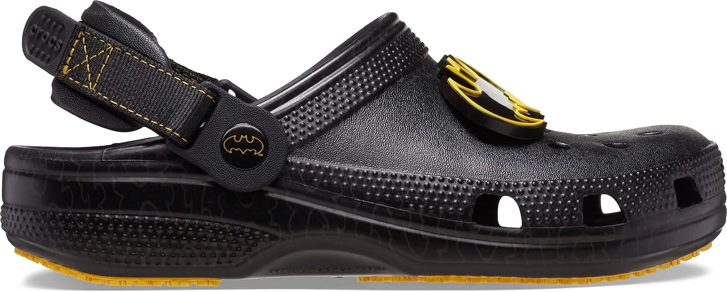 Crocs Unisex-Adult Classic Adjustable Batman Clogs