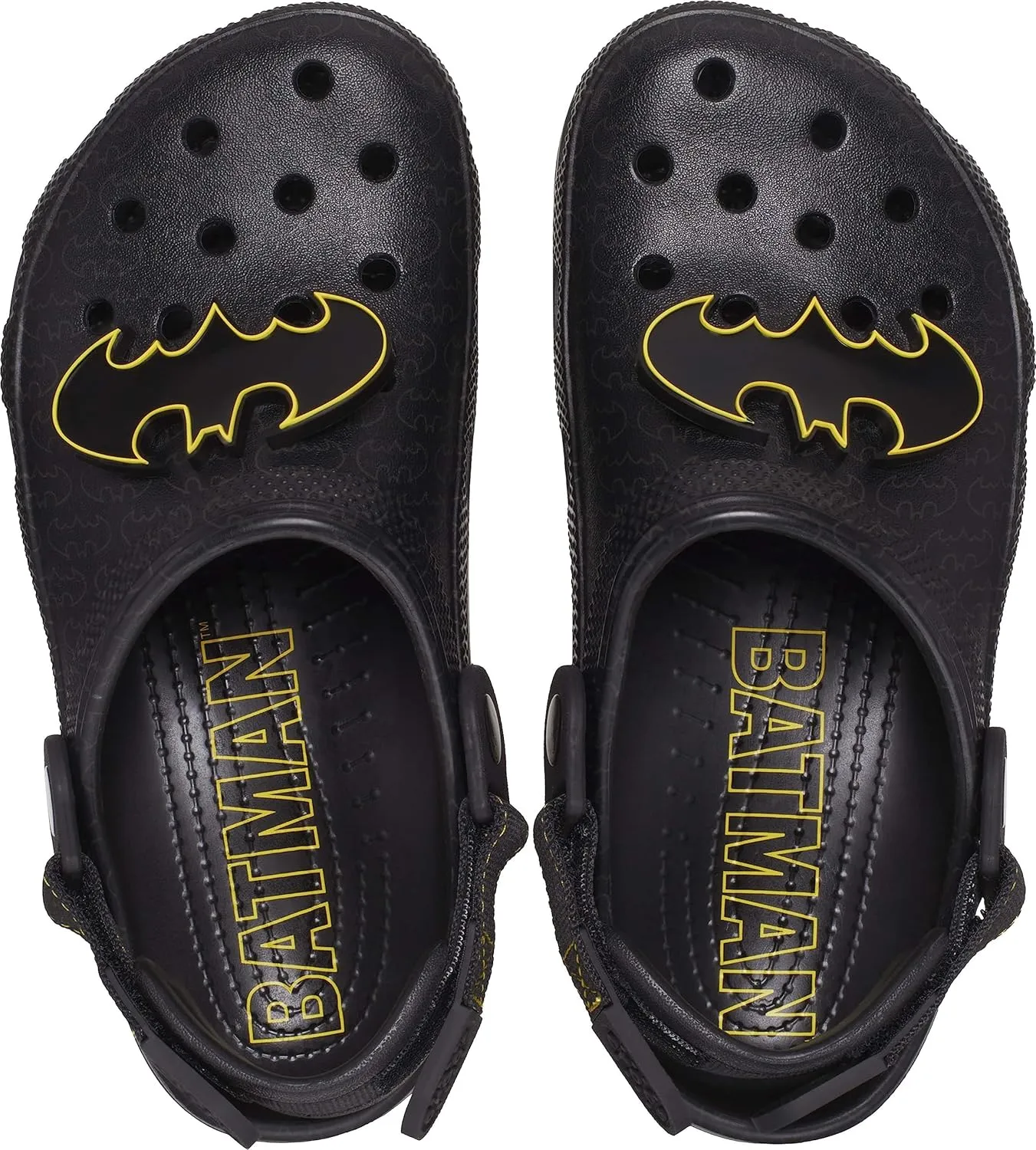 Crocs Unisex-Adult Classic Adjustable Batman Clogs
