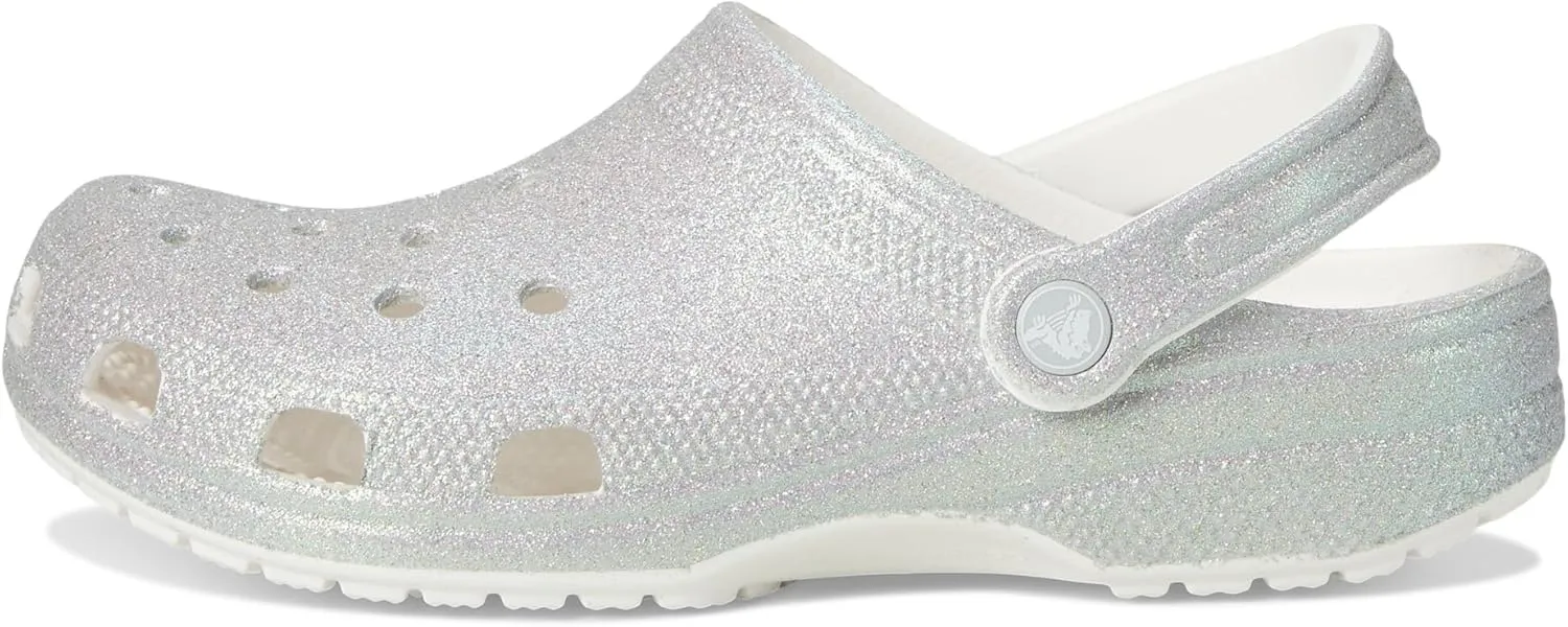 Crocs Unisex-Adult Classic Clog-Glitter