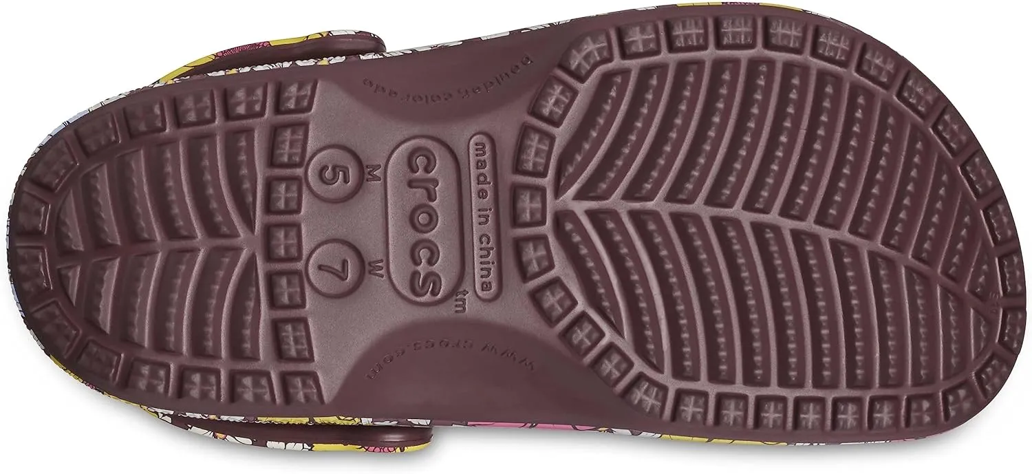 Crocs Unisex-Adult Classic Graphic Clogs