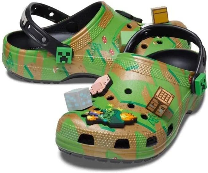 Crocs Unisex-Adult Classic Minecraft Clog