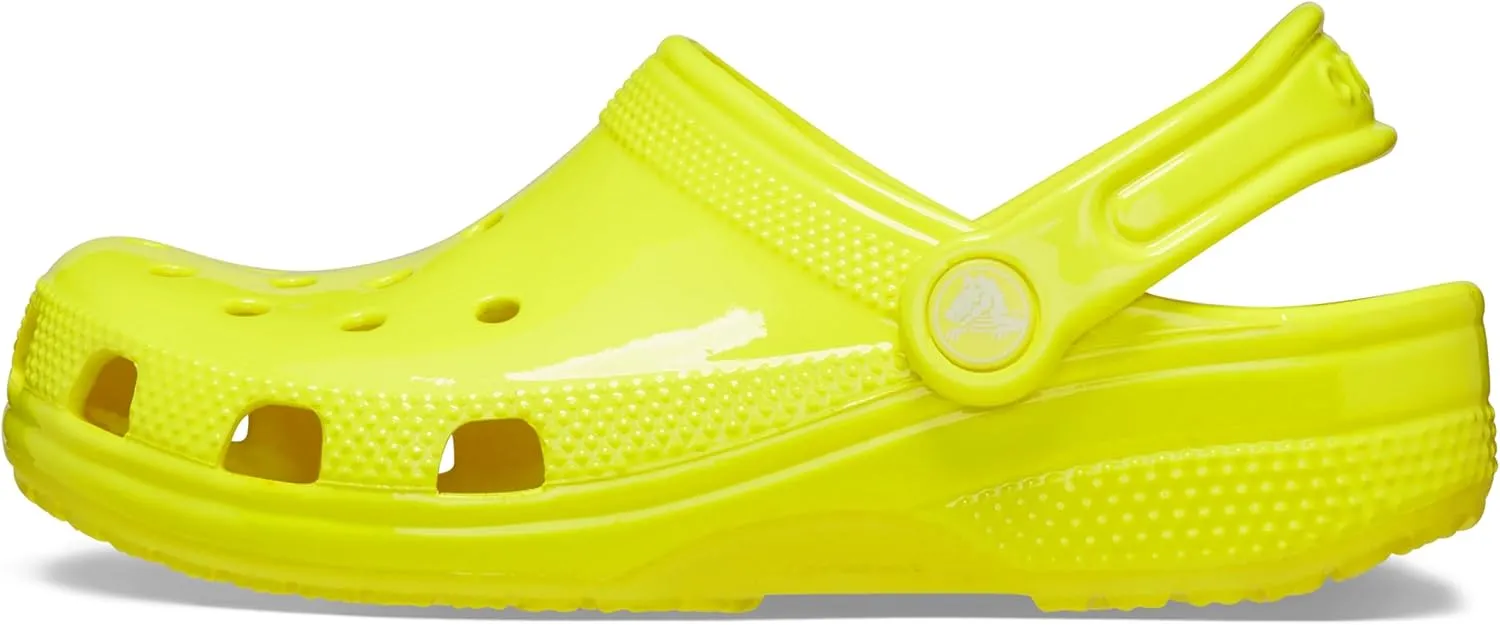 Crocs Unisex-Adult Classic Sparkly Clog, Metallic and Glitter Shoes