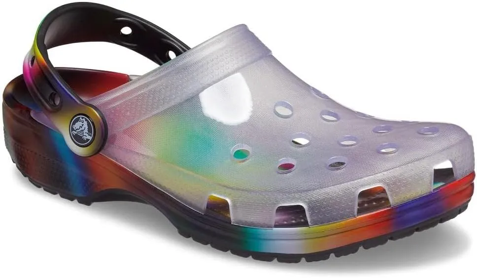 Crocs Unisex-Adult Classic Translucent Clog