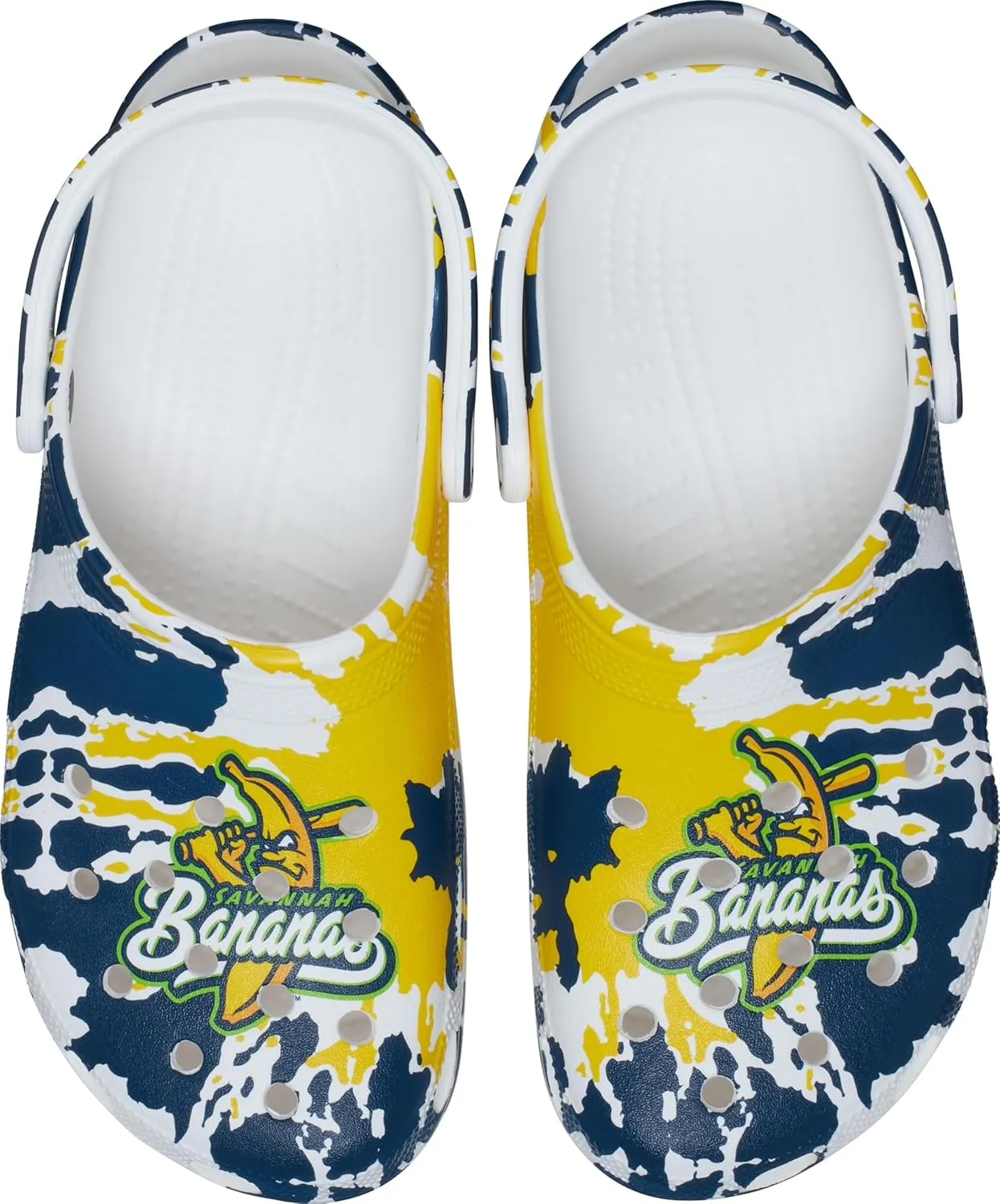 Crocs Unisex-Adult The Party Animals and Savannah Bananas Classic Clogs