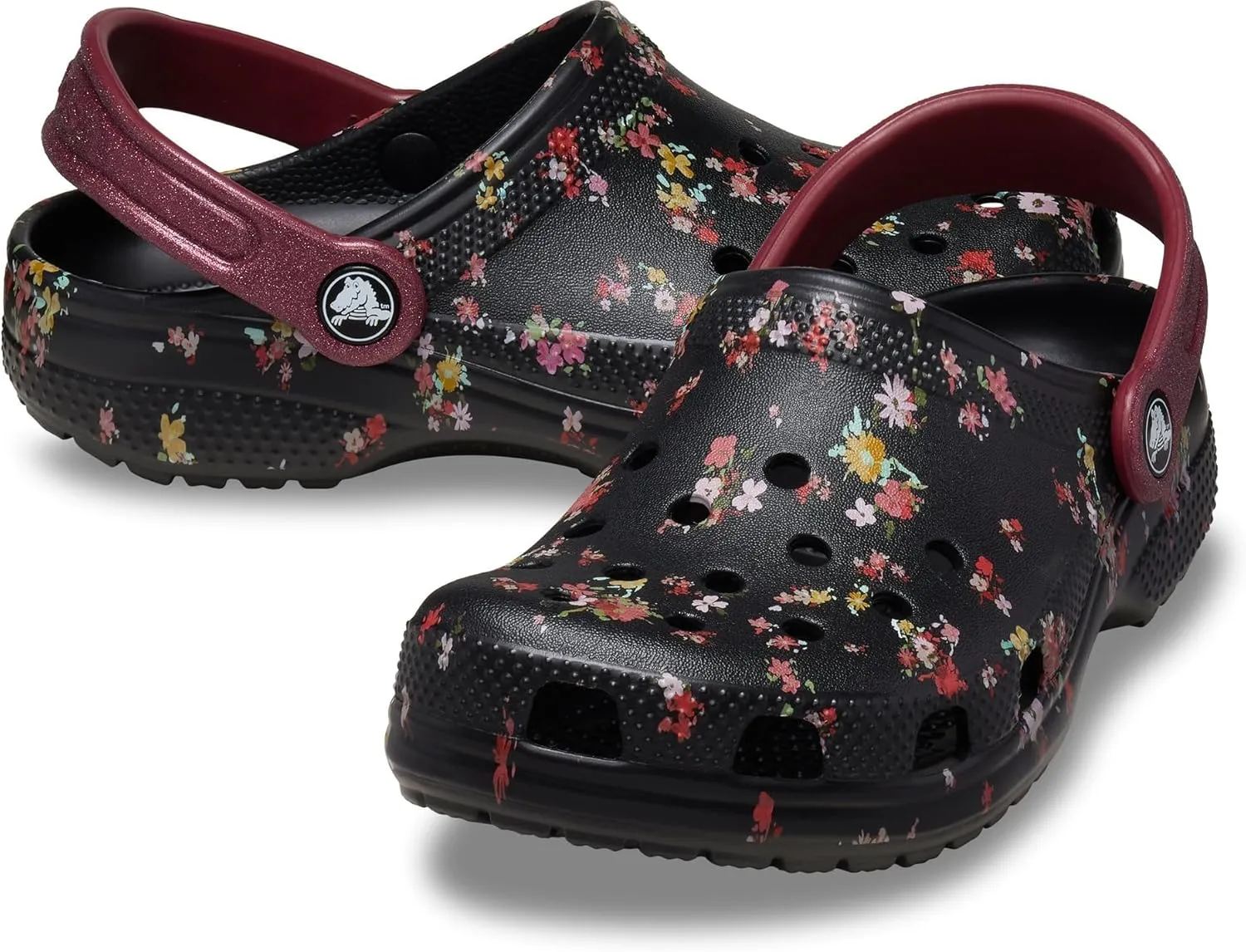 Crocs Unisex-Child Classic Graphic Clogs (Little Big Kid)