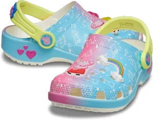 Crocs Unisex-Child Classic Peppa Pig Clogs (Toddler)