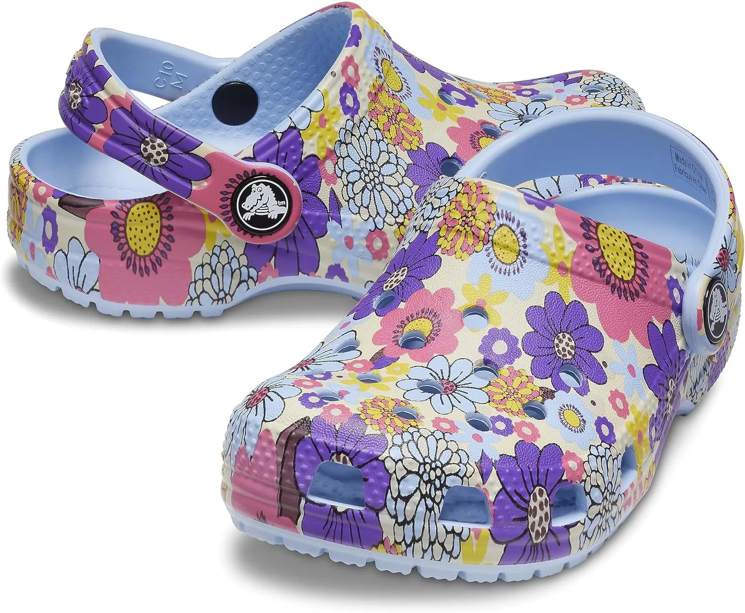 Crocs Unisex-Child Classic Seasonal Print Clogs