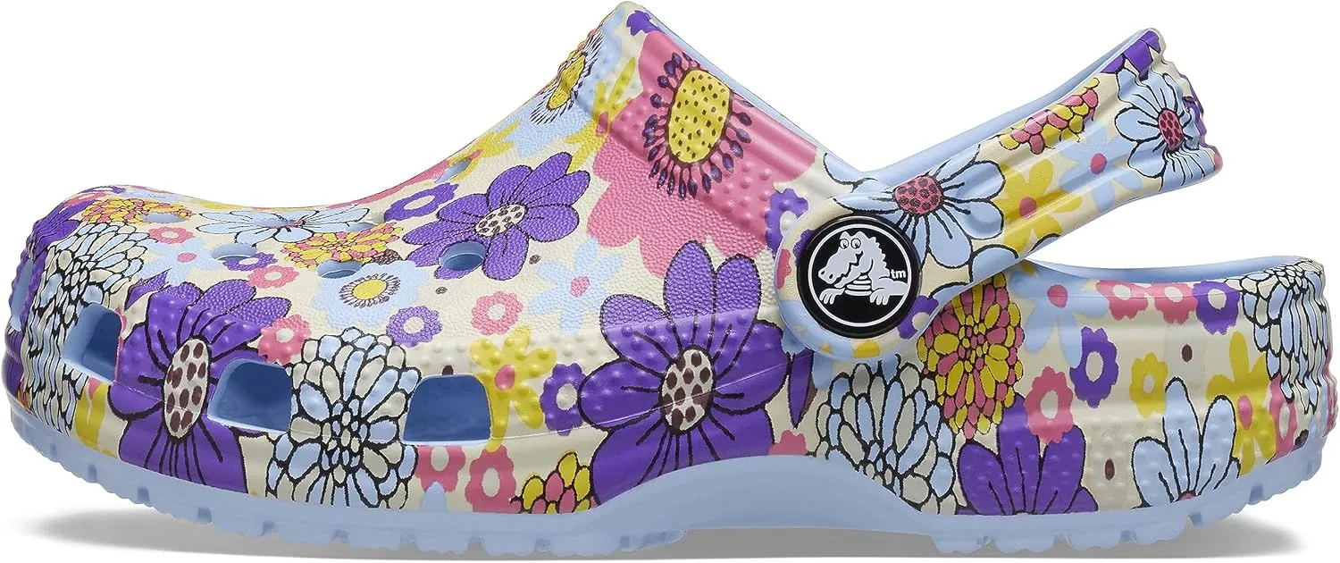 Crocs Unisex-Child Classic Seasonal Print Clogs