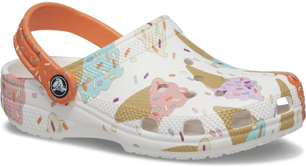 Crocs Unisex-Child Classic Seasonal Print Clogs