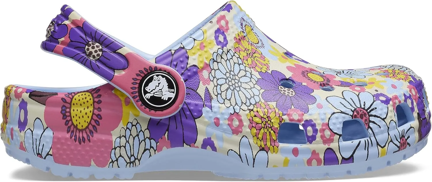 Crocs Unisex-Child Classic Seasonal Print Clogs