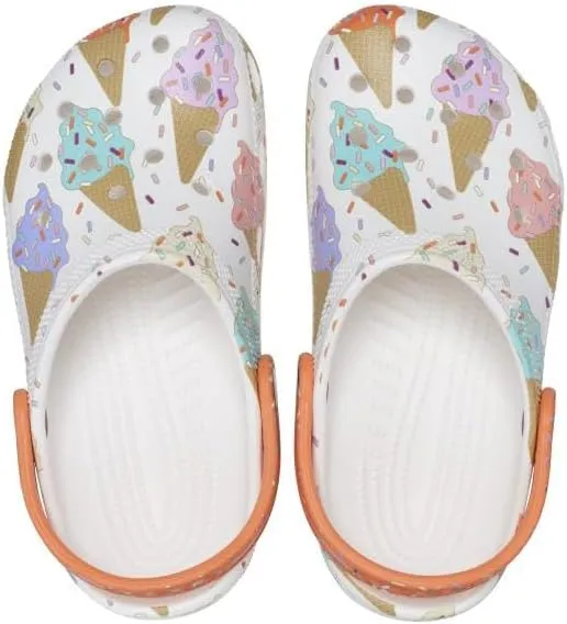 Crocs Unisex-Child Classic Seasonal Print Clogs