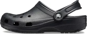 Crocs Unisex's Classic, Clogs, Black, 9 Women/7 Men