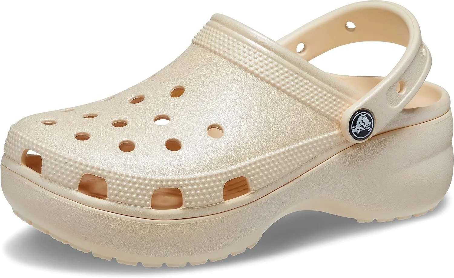 Crocs Women's Classic Platform Glitter Clog