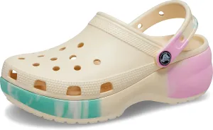 Crocs Women's Classic Platform Graphic Clog