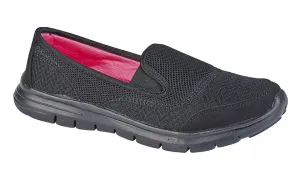 DEK L627A Womens Twin Elastic Gusset Leisure Shoe