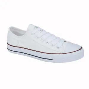 DEK L810G Womens 6 Eye Canvas Lace to Toe Shoe