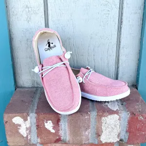 Desert Rose canvas shoe