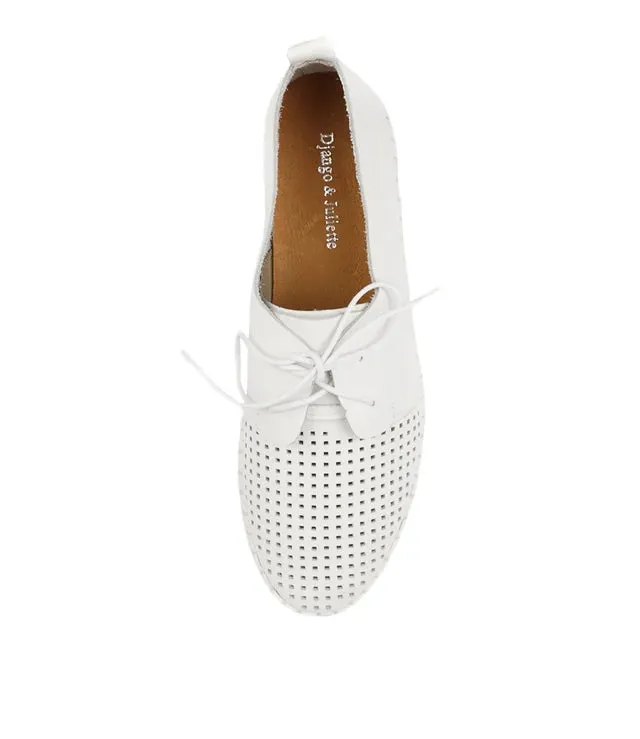 Django & Juliette 'Huston'  - White White Sole