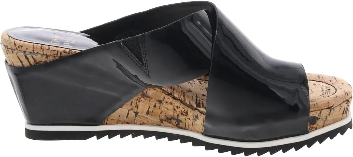 Donald J. Pliner Womens Toe Loop Cork Wedge Sandals