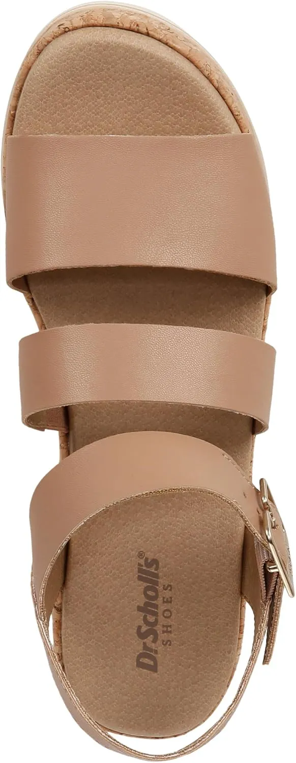 Dr. Scholl's Women's Once Twice Espadrille Platform Wedge Sandal
