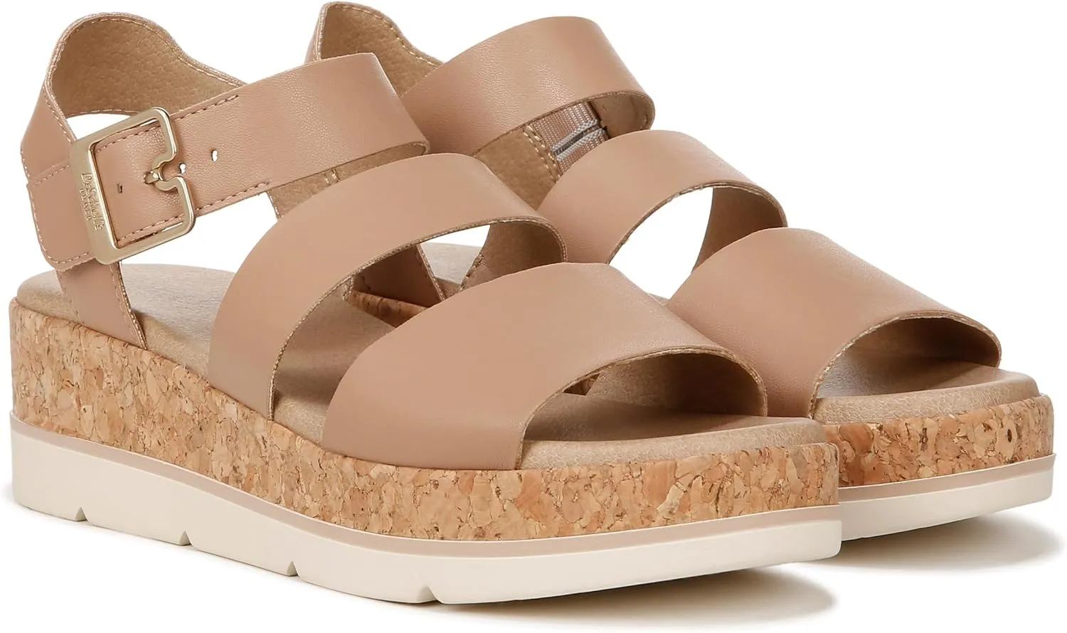 Dr. Scholl's Women's Once Twice Espadrille Platform Wedge Sandal