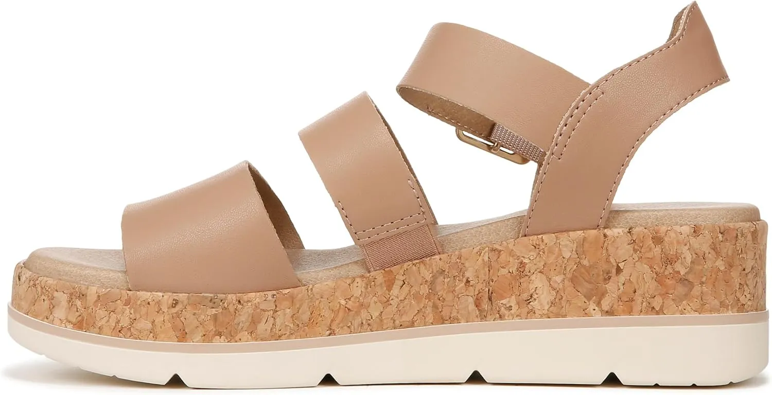 Dr. Scholl's Women's Once Twice Espadrille Platform Wedge Sandal