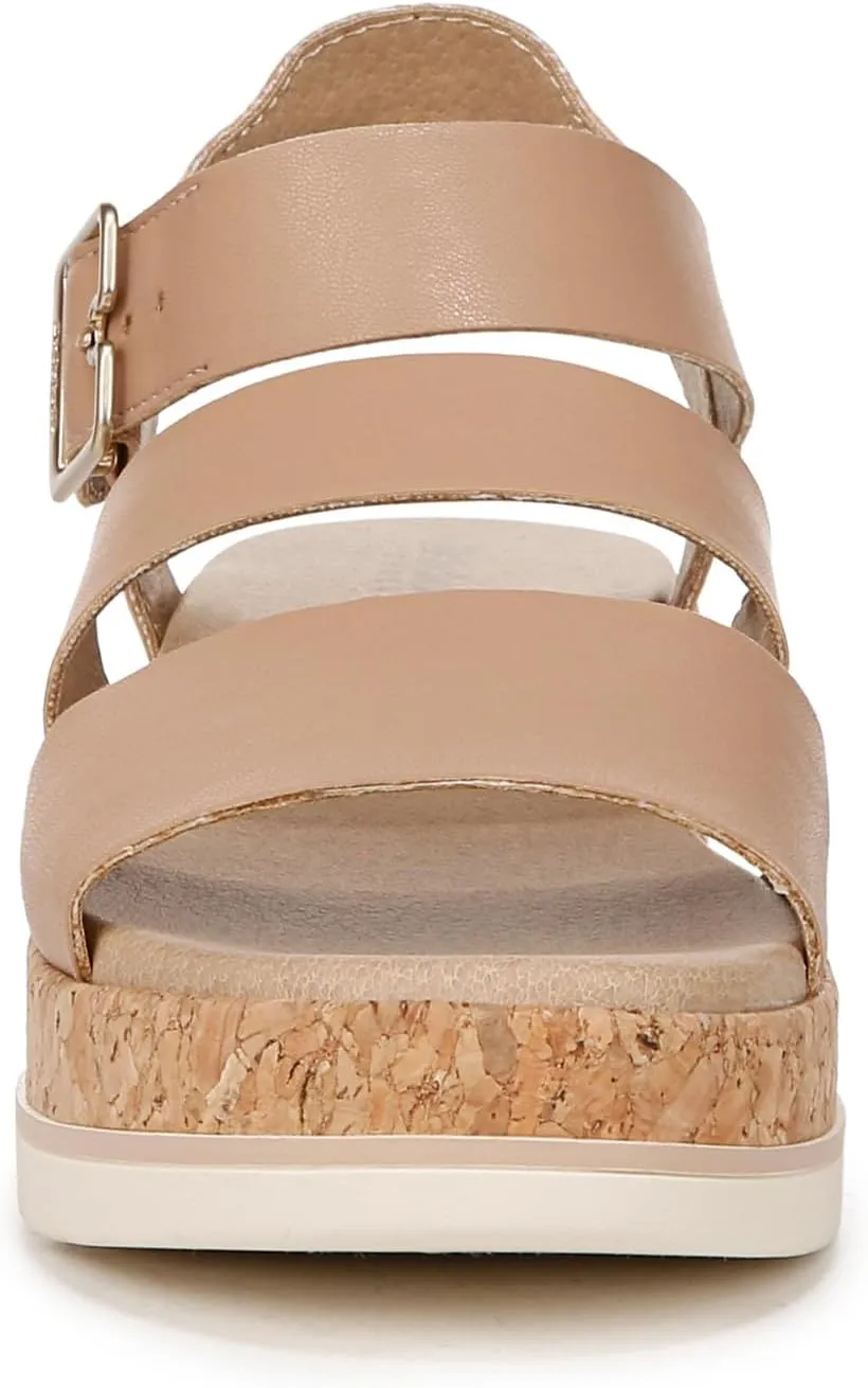 Dr. Scholl's Women's Once Twice Espadrille Platform Wedge Sandal
