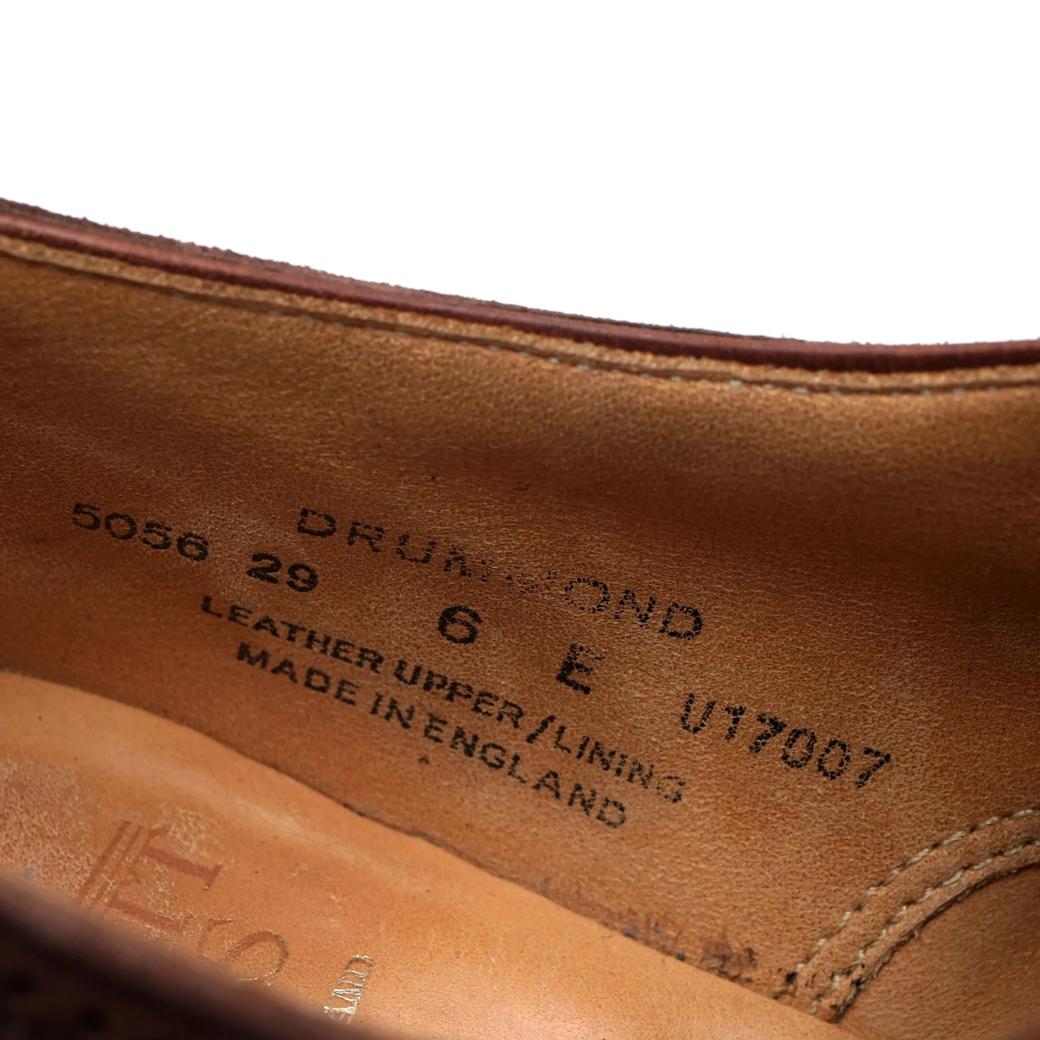 'Drummond' Brown Suede Oxford Brogues UK 6 E