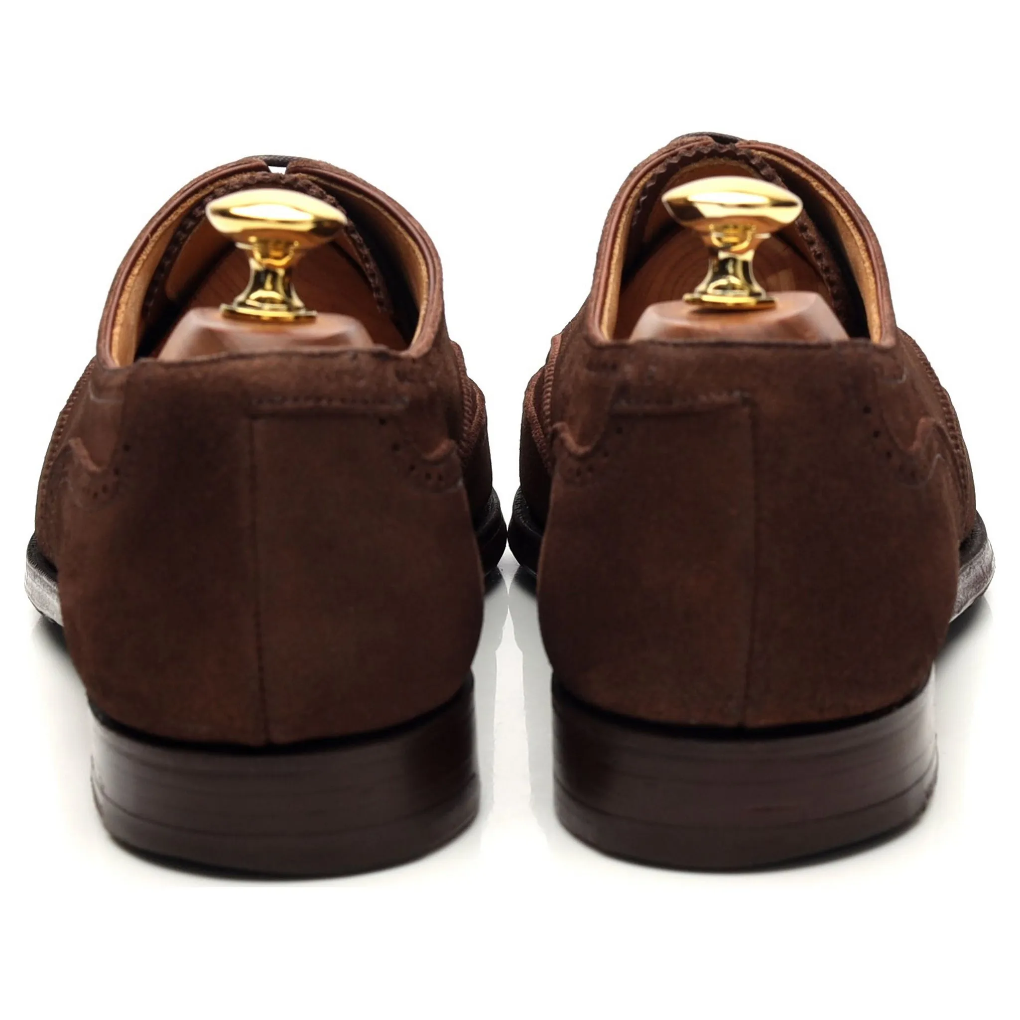 'Drummond' Brown Suede Oxford Brogues UK 6 E