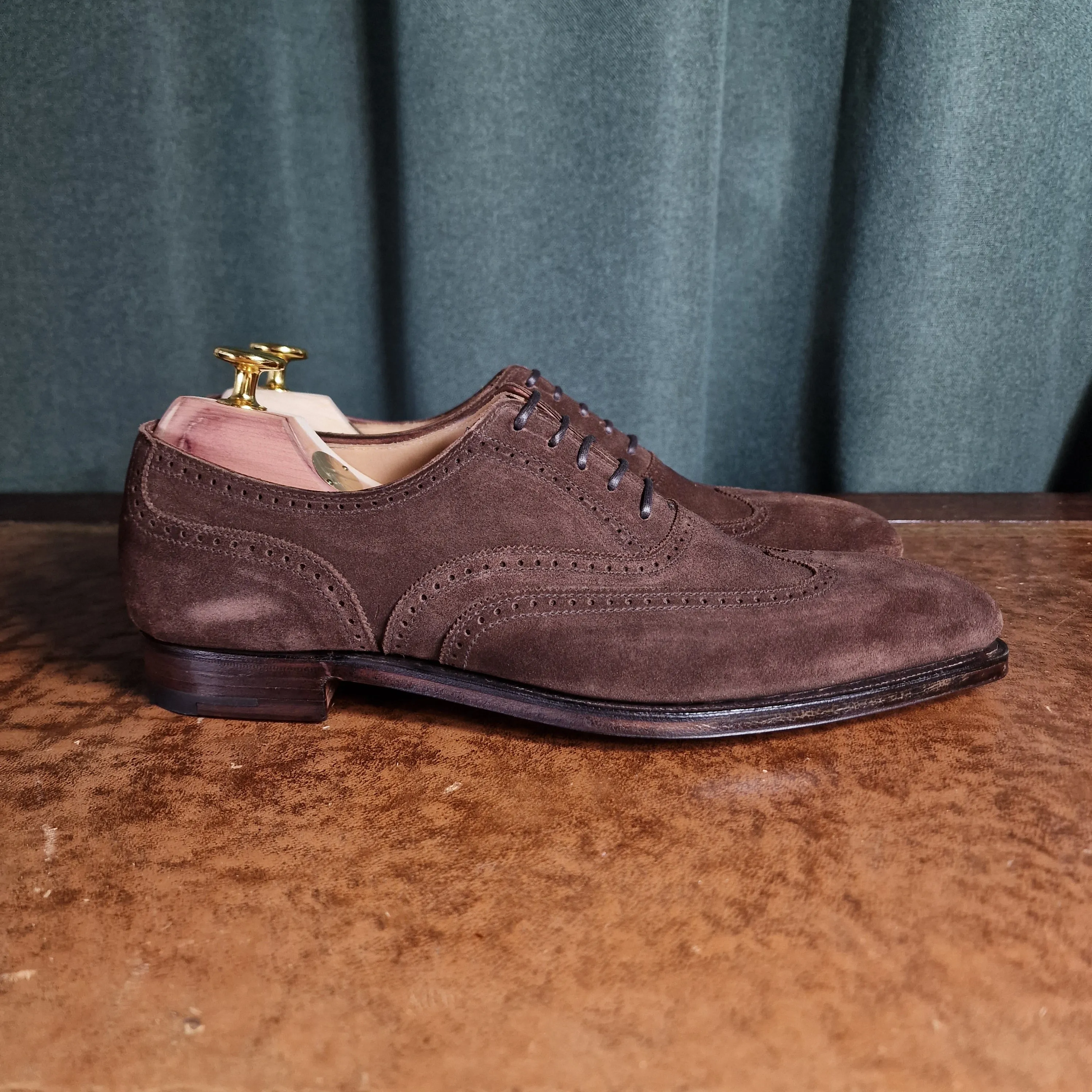 Drummond Mink Suede (6E) Crockett & Jones