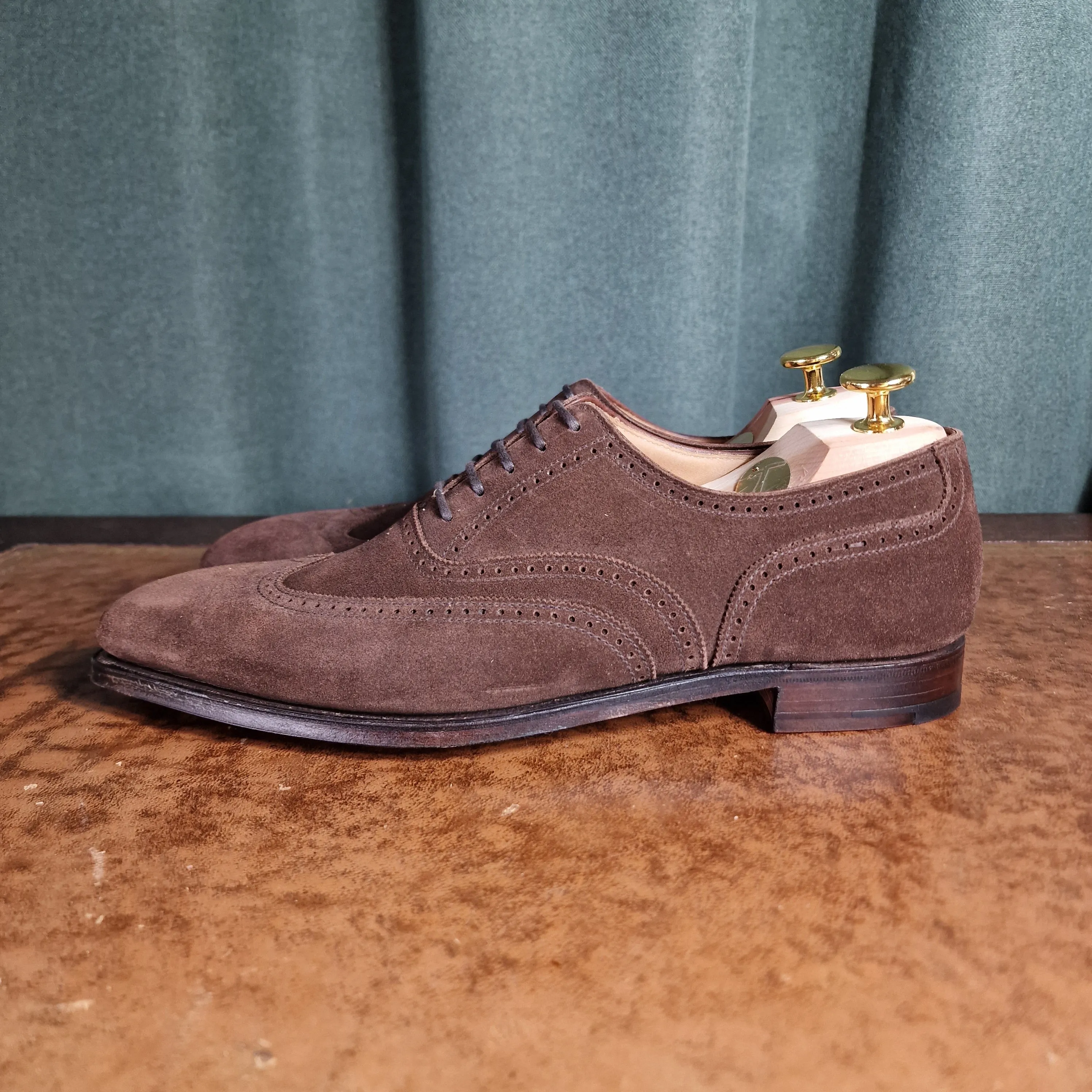 Drummond Mink Suede (6E) Crockett & Jones