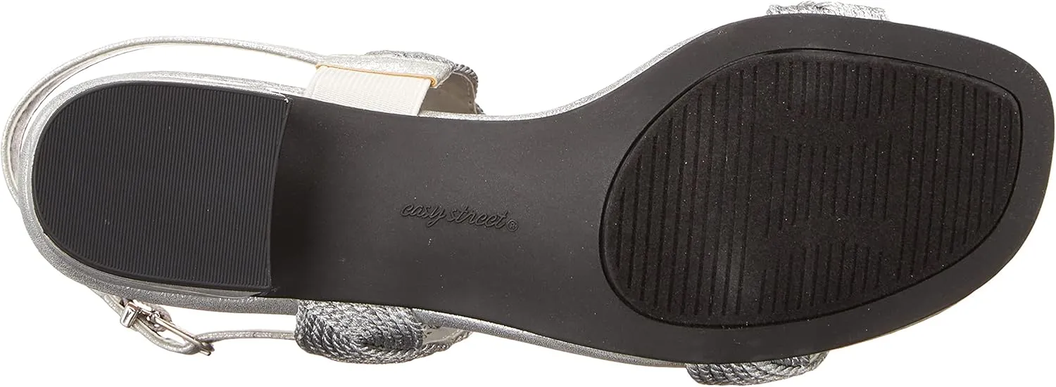 Easy Street Women's Charee Block Heel Sandal Heeled