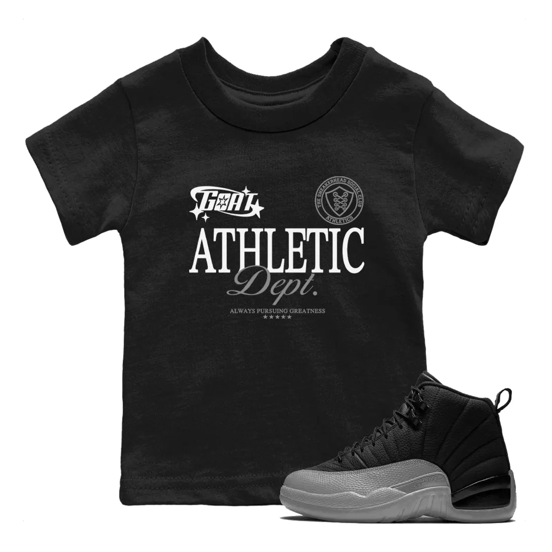 Efficient operation 12 Wolf Goat - SNRT Dept Air Black Jordan Sneaker Extensive catalog Grey Athletic Tees Kids