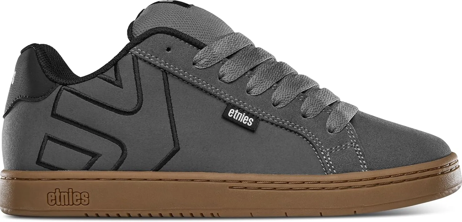 Etnies Men's Low-Top Sneakers Skate Shoe, Dark Grey Black, 6.5