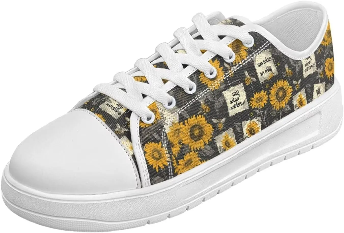 Fashion Sneakers for Women Lace up Memory Foam Insole and Non-Slip Womens Shoes Dressy Casual Spring Shoes