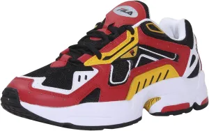 Fila Mens Archive Rjv Sneaker, Adult, Black/Red/White, 9 M US