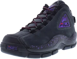 Fila Men's Grant Hill Outdoor Sneaker, Black/Purple, 10