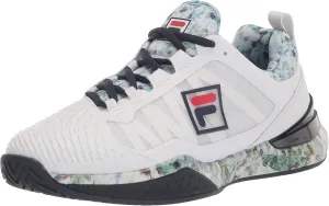 FILA Men's SPEEDSERVE Energized Sneaker, White Navy/Multi, 14