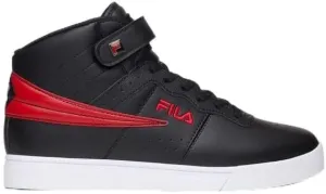 Fila Men's Vulc 13 2D Sneaker, Black/White/Fila Red - 7.5