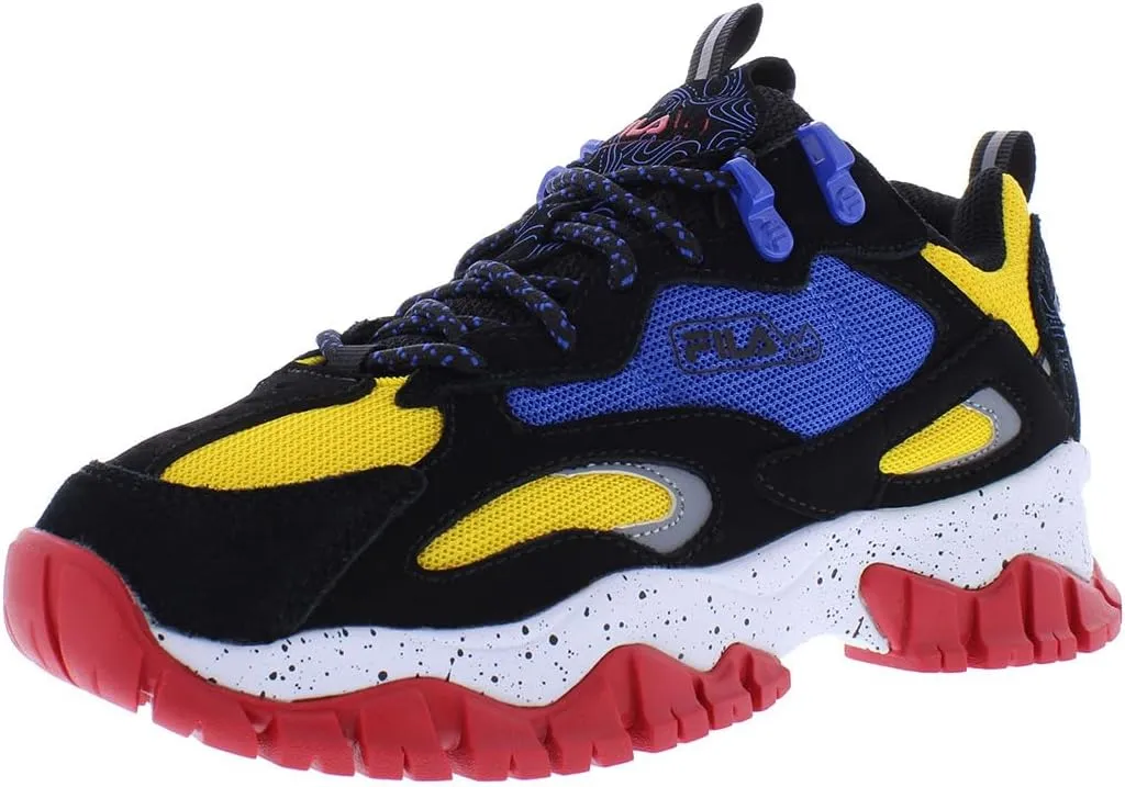 Fila Ray Tracer TR 2 GS Boys Youth Sneaker 7 M US Big Kid BlackRedWhite