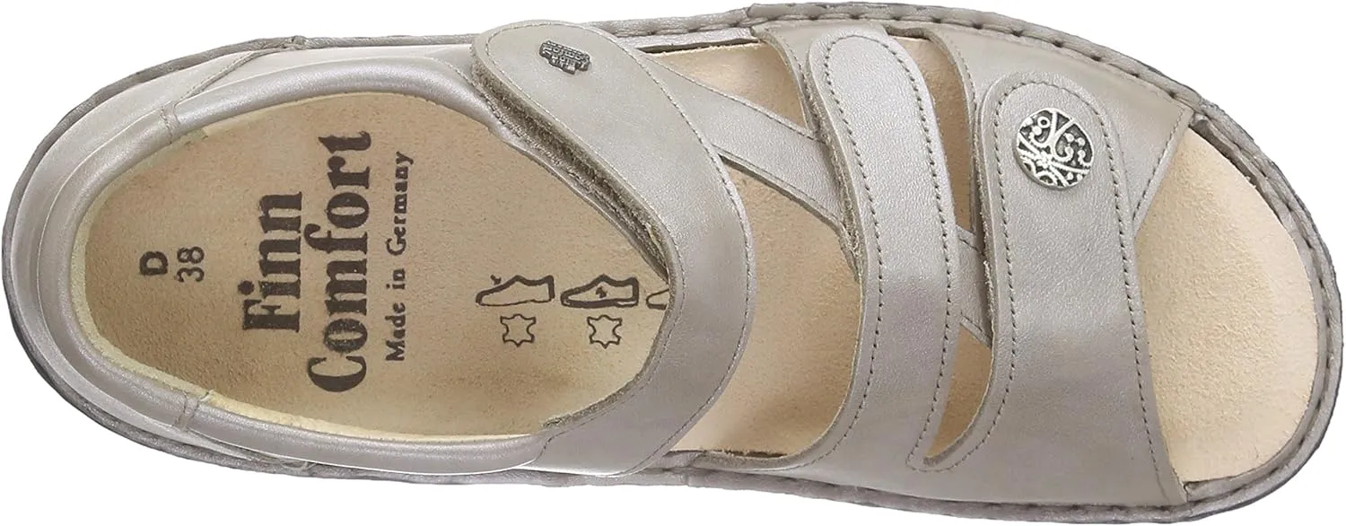 Finn Comfort Women's Peep-Toe Sandals, 34 EU X-Weit