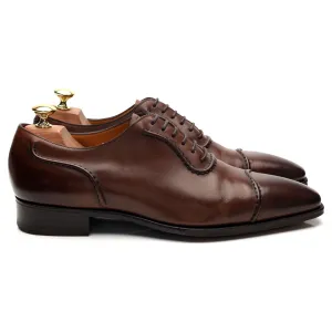 'Gable' Brown Leather Oxford UK 9 E