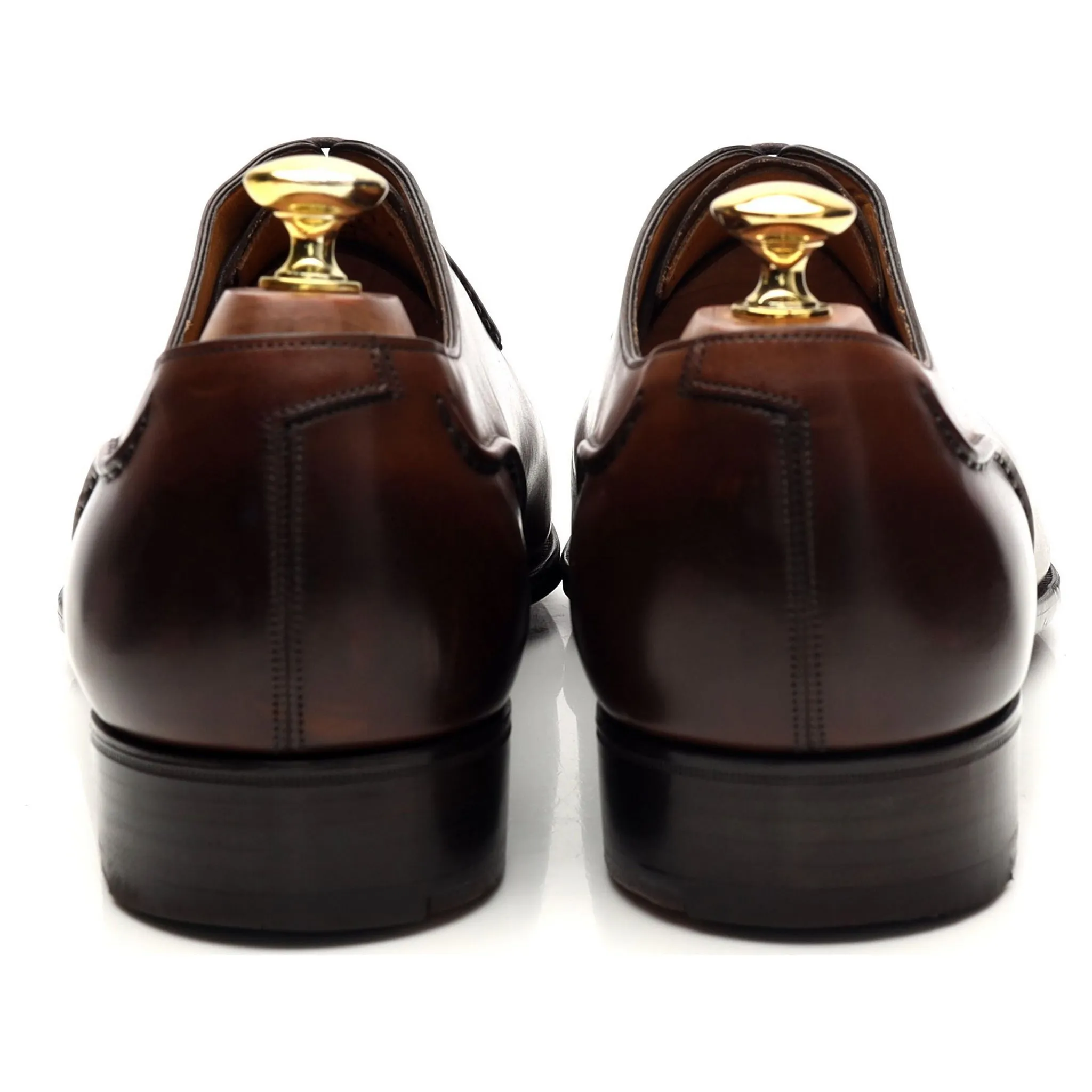'Gable' Brown Leather Oxford UK 9 E